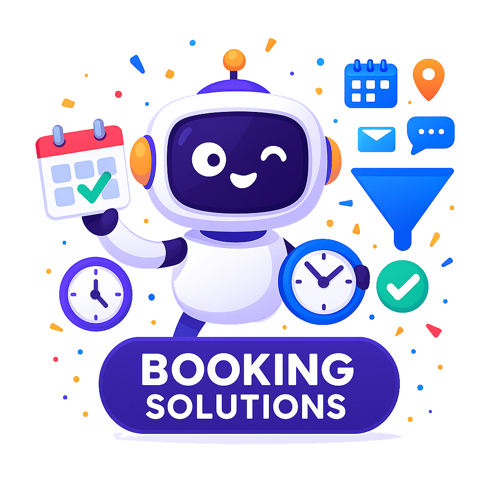 Adelaide AI booking chatbot confirming an appointment and sending reminders.